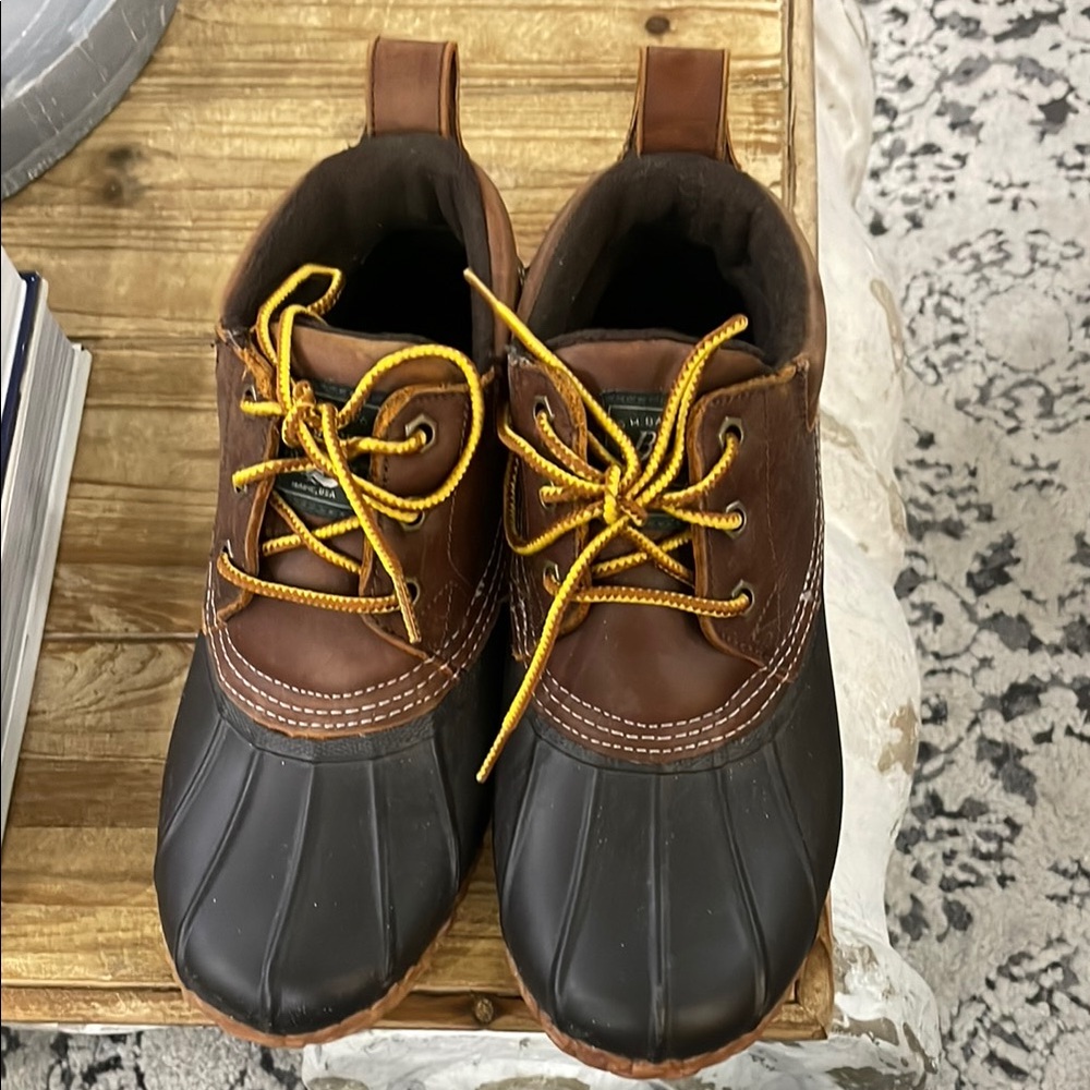 Brown and Black Men’s Duck boots